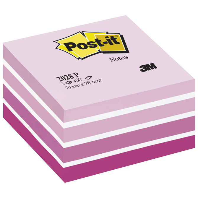Blok samoljepljiv kocka 76x76 mm 450L Post-it 3M.2028P