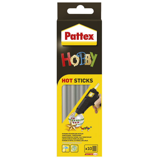 Ljepilo patrone fi-11 mmx20 cm 200g pk10 za Pattex Henkel 1519051 blister