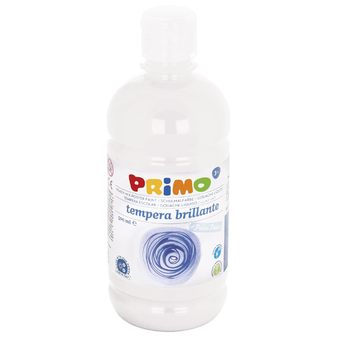 Boja tempera  0,5 litre Primo base 202BR500100 bijela