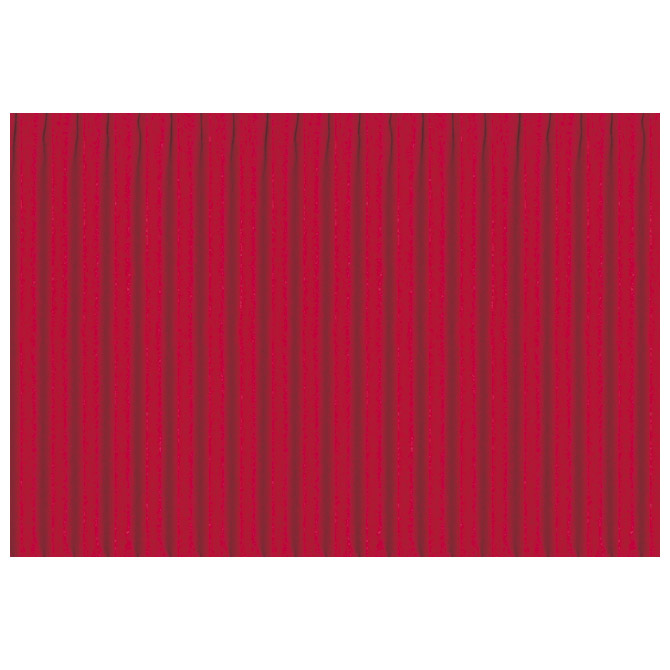 Papir ukrasni dvoslojni rebrasti B2 pk10 300g Heyda 20-47132 24 crveni