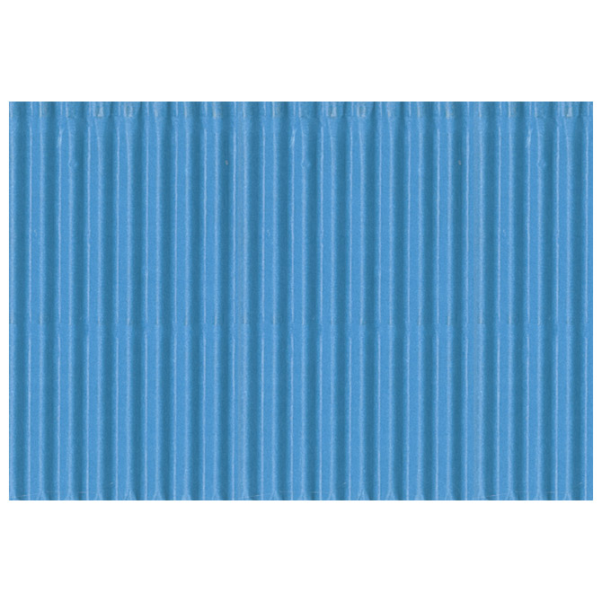 Papir ukrasni dvoslojni rebrasti B2 pk10 300g Heyda 20-47132 33 svijetloplavi