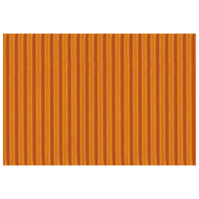 Papir ukrasni dvoslojni rebrasti B2 pk10 300g Heyda 20-47132 40 narančasti