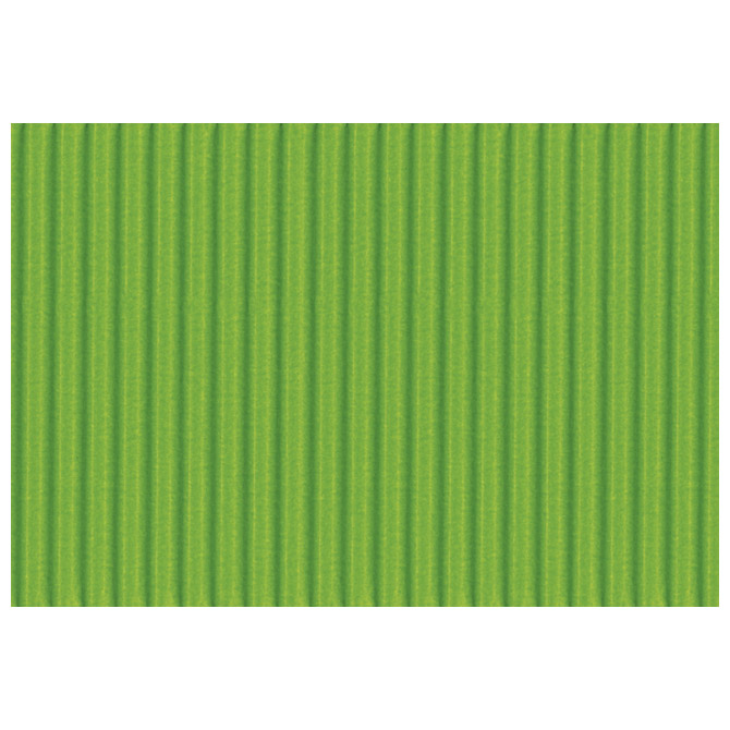 Papir ukrasni dvoslojni rebrasti B2 pk10 300g Heyda 20-47132 53 svijetlozeleni