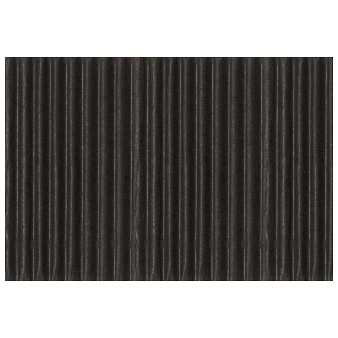 Papir ukrasni dvoslojni rebrasti B2 pk10 300g Heyda 20-47132 90 crni