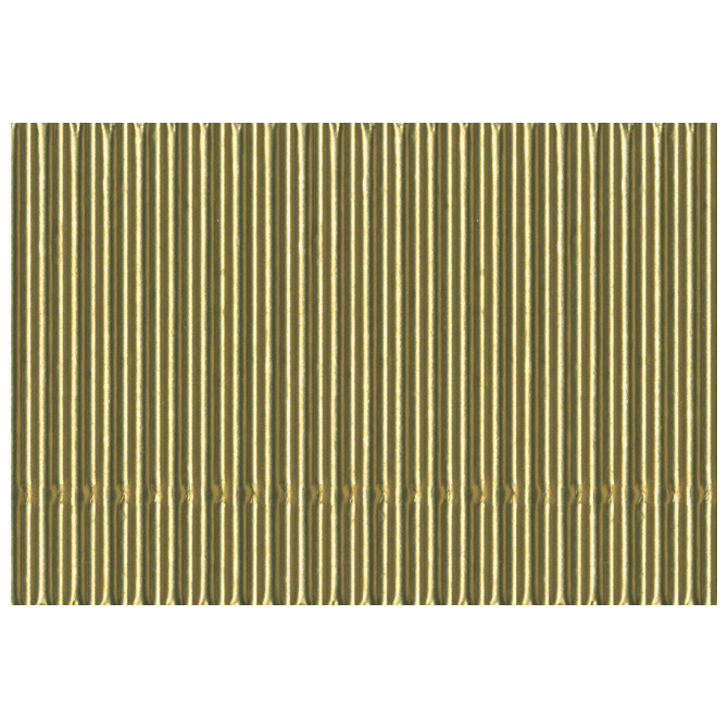 Papir ukrasni dvoslojni rebrasti B2 pk10 300g Heyda 20-47132 91 zlatni