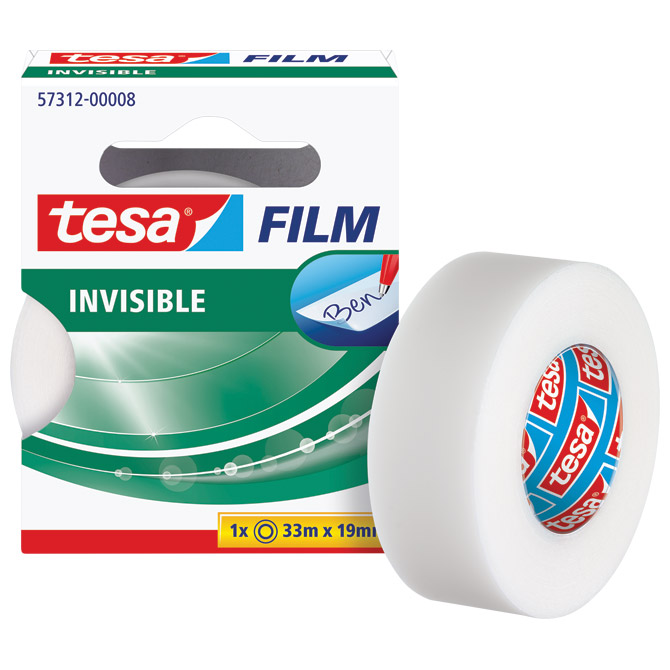 Traka ljepljiva nevidljiva 19 mm/33m Tesafilm-eko Tesa 57312