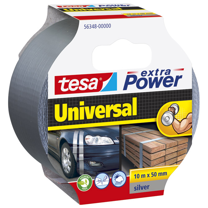 Traka ljepljiva 50mm/10m Extra Power Universal Tesa 56348 crna blister!!