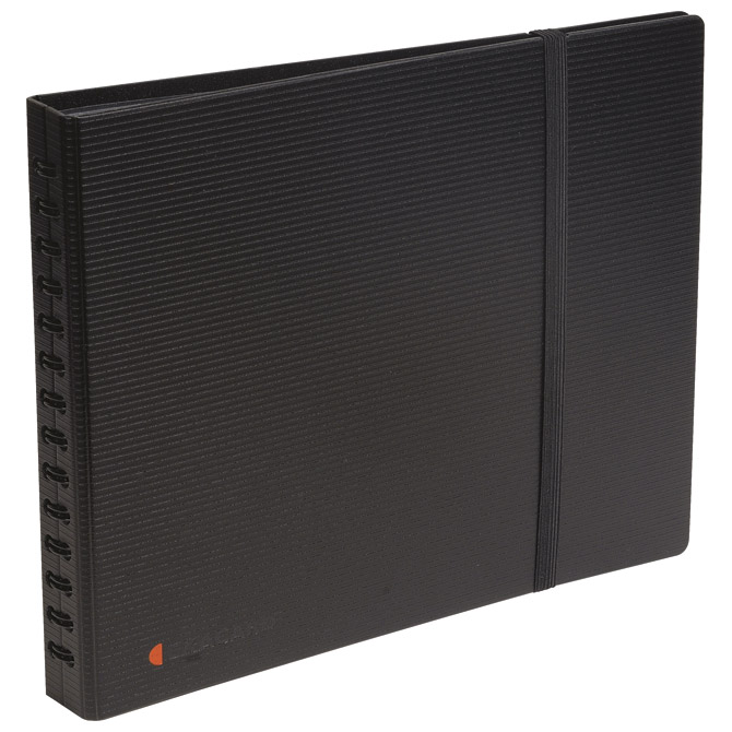 Album za vizitke 240 kartica s gumicom 25x20 cm Exactive Exacompta 75134E