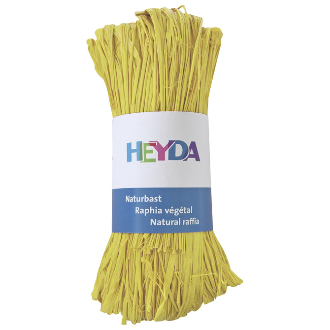 [000007397] Rafija prirodna 50g Heyda 20-48877 88 svijetložuta!!