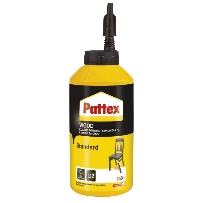 Ljepilo za drvo 750g Pattex Wood standard Henkel 1438656