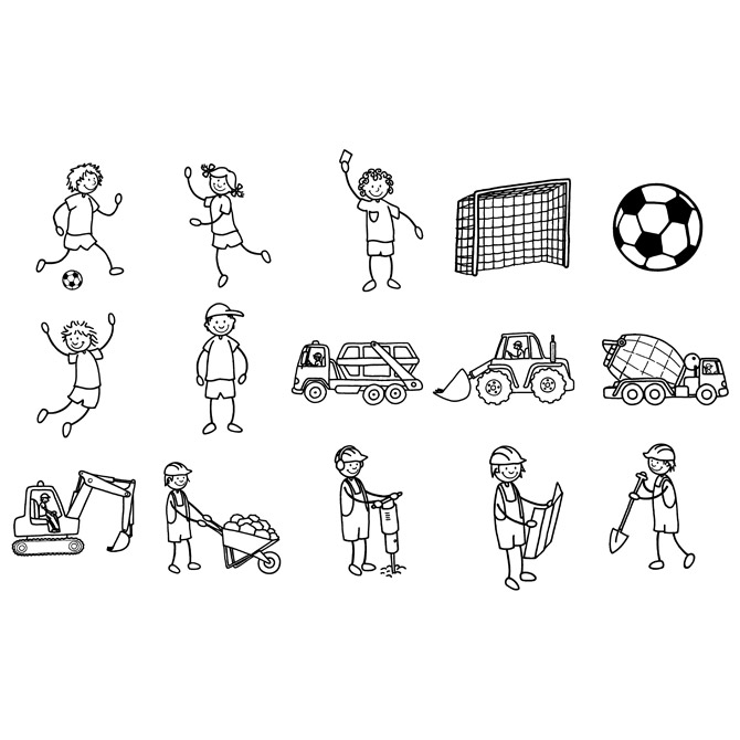 Žig s motivom za dječake pk15 Heyda 20-48884 89