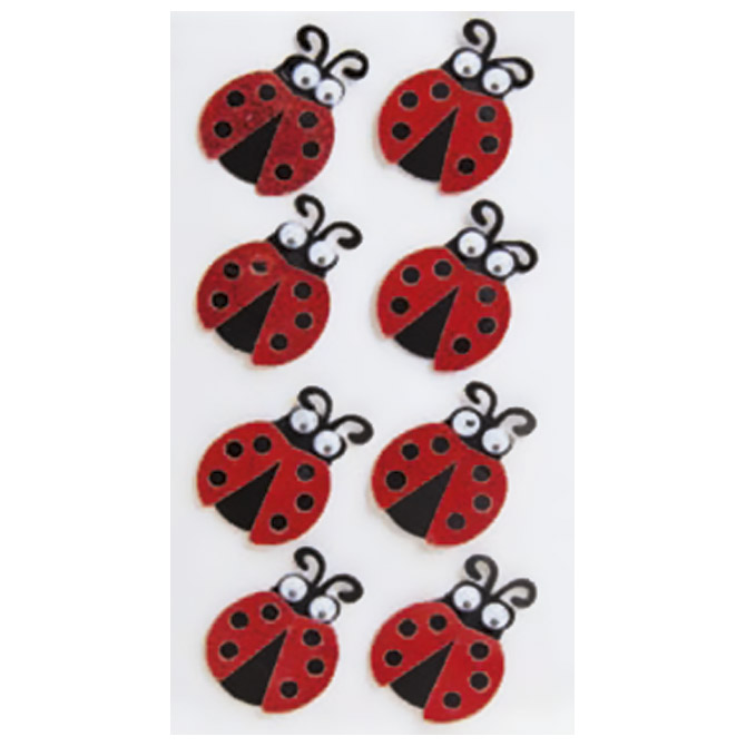 Naljepnice ukrasne 3D Buba mara Heyda 20-37806 87 blister