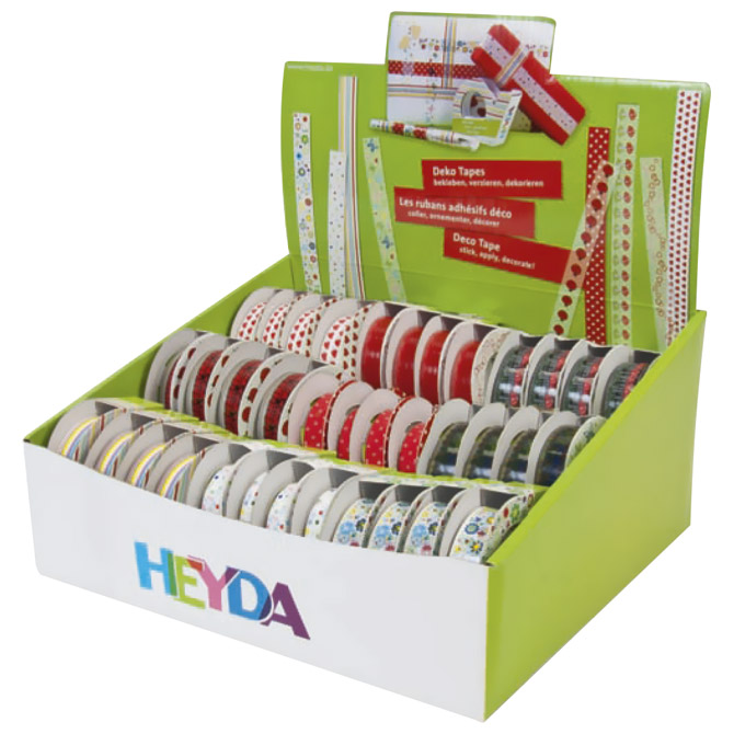 Traka Deco ljepljiva 15mmx10m s uzorkom Heyda 20-35843 95!!