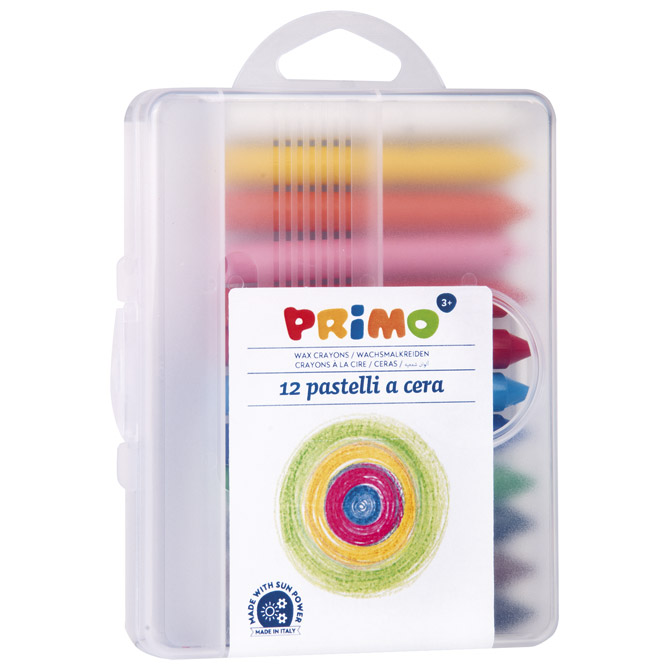 Boje voštane 12boja pp kutija CMP.057PC12MXP blister!!
