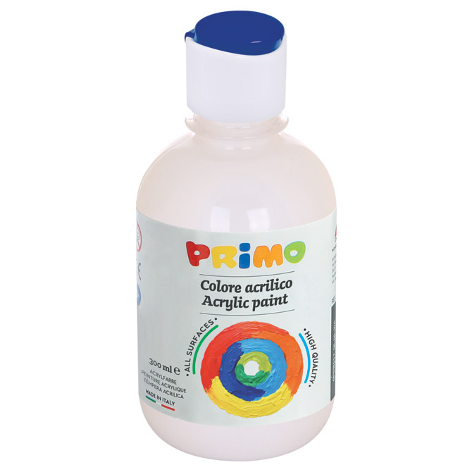 Boja tempera akrilna 300 ml Primo 400TA300100 bijela