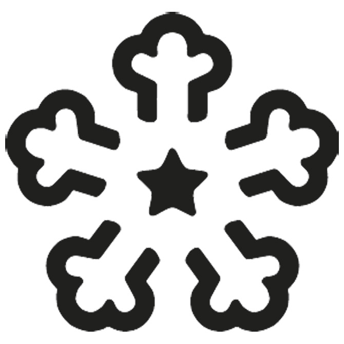 Bušač 1 rupa veća-pahulja pop-up Heyda 20-36875 38 blister