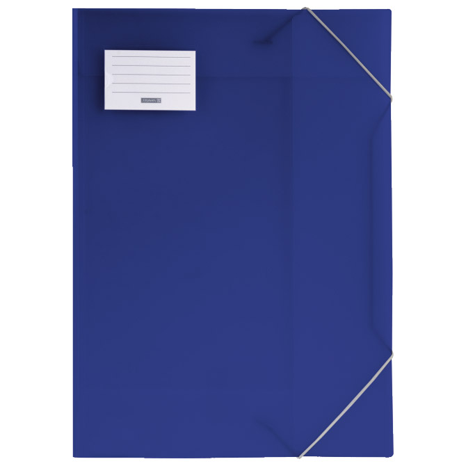 Fascikl klapna s gumicom pp A3 Fact Brunnen 10-47053 30 plavi