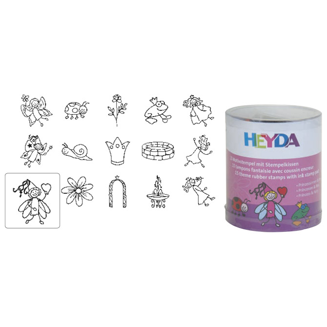 Žig s motivom za djevojčice pk15 Heyda 20-48884 87