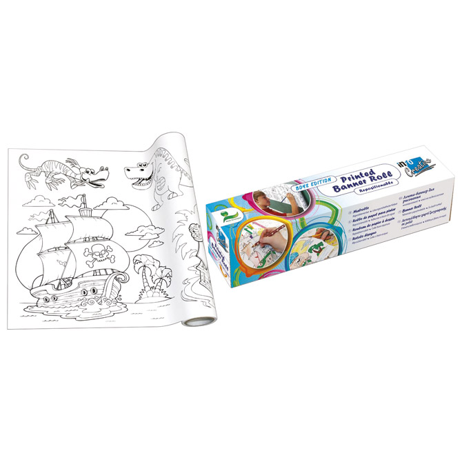 Bojanka u roli samoljepljiva 30cmx4m Dječaci Global Notes 8712-08!!