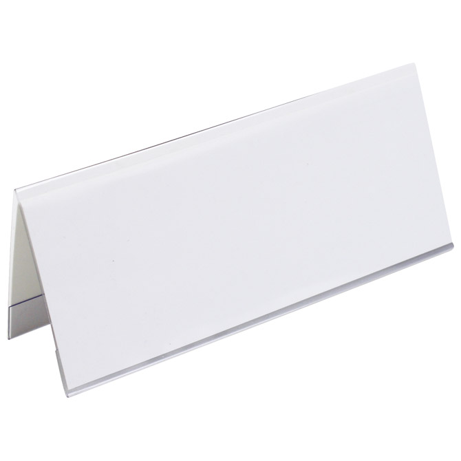 Pločica stolna za natpis pvc 12x5 cm Fornax