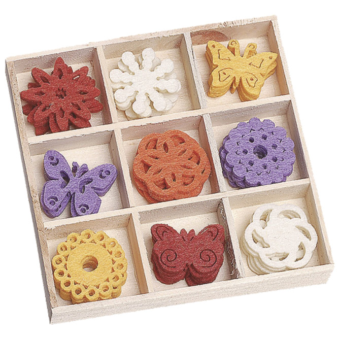 Ukras filc Leptir 22mm pk45 Knorr Prandell 21-8001216!!