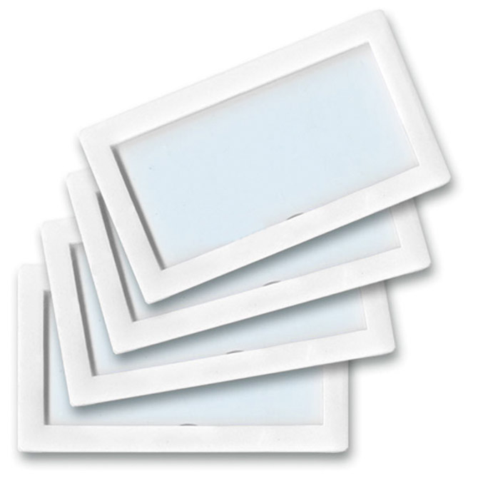 Etui magnetni  8x4,5cm pk4 Tarifold 194802 bijeli blister!!