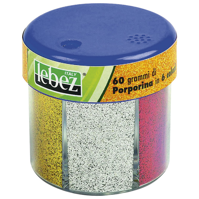 Prah ukrasni 10gx6boja u čaši Lebez 80318