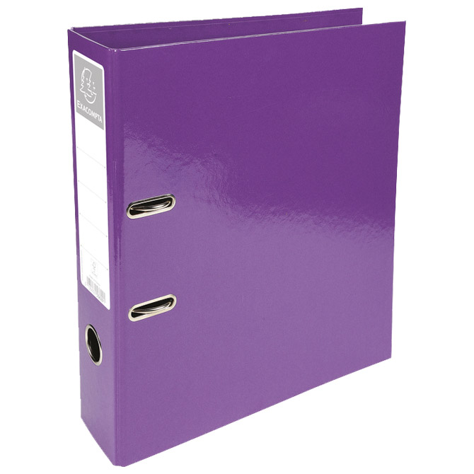 Registrator A4 široki samostojeći Iderama Exacompta 53626E ljubičasti