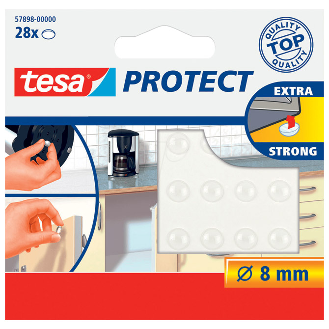Podložak prigušivač zvuka 8 mm pk28 Protect Tesa 57898 prozirni!!