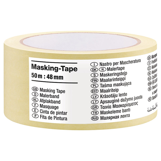 Traka ljepljiva krep 48 mm/50m Universal budget Tesa 8258