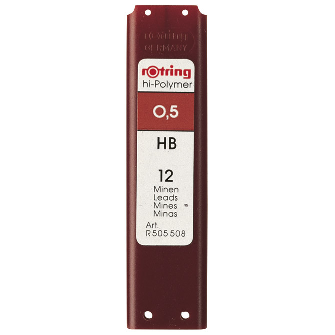 Mine 0,5 mm HB polymer 1tuba Rotring S0312650