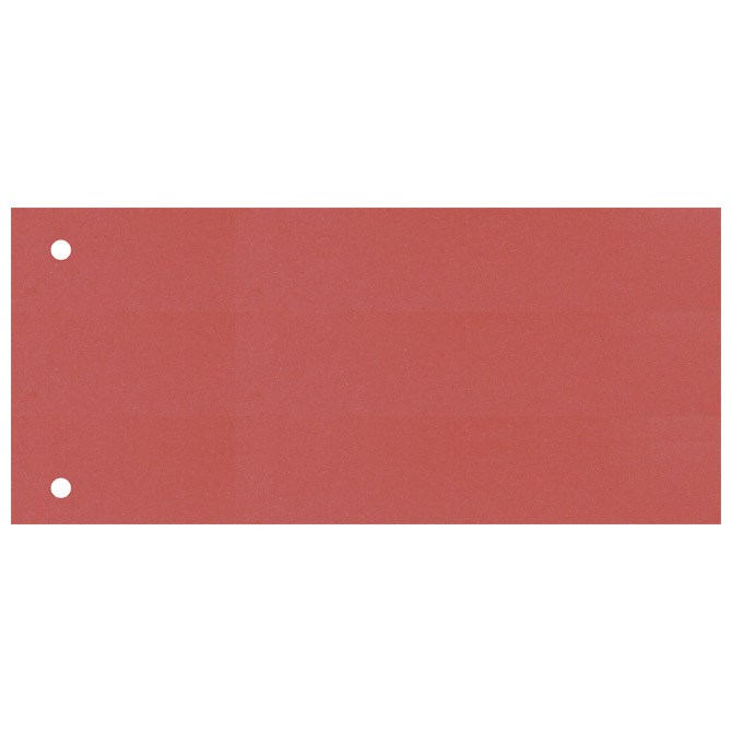 Pregrada kartonska 23,5x10,5cm pk100 Fornax crvena!!