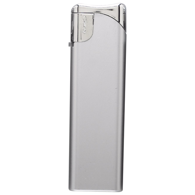 Upaljač elektronski sjajni Atomic Swing srebrni