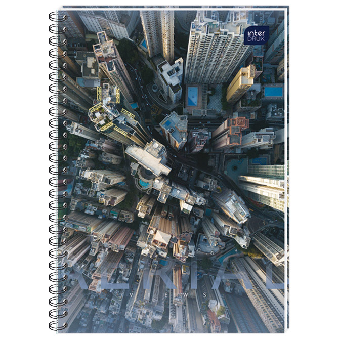 Blok kolegij A4 karo 160L perforacija+4rupe rub u boji Interdruk