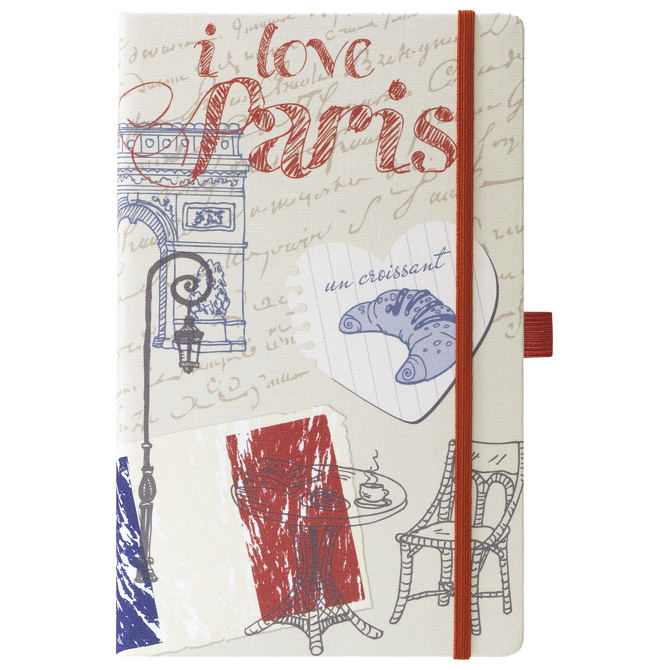 Notes Ivory  9x14cm crte s gumicom Traveller 05-009 Paris!!