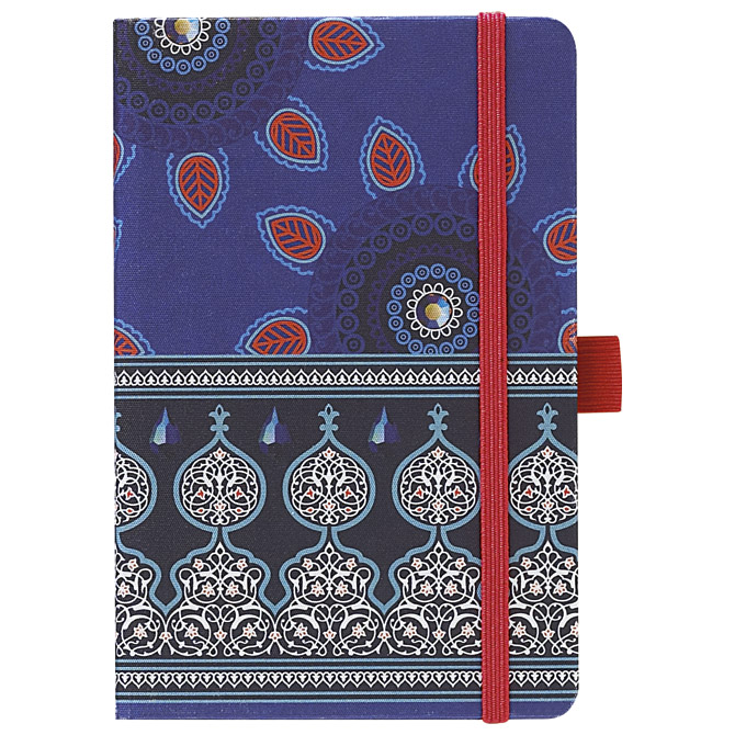 Notes Ivory  9x14cm crte s gumicom Exotic 09-021 plavi!!