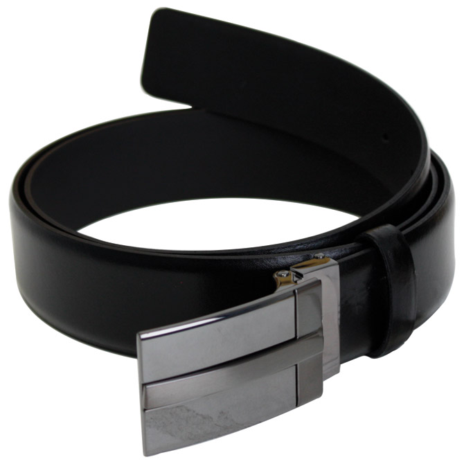 Remen muški širina 3,4 cm Ranieri 0567 crni