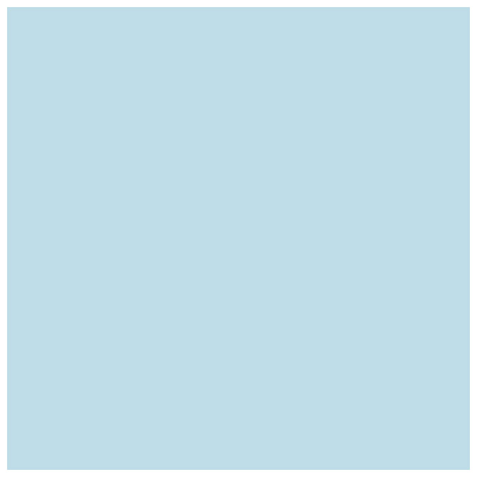 Papir u boji B1 200g Bristol Colore pk10 Connect 120 svijetloplavi