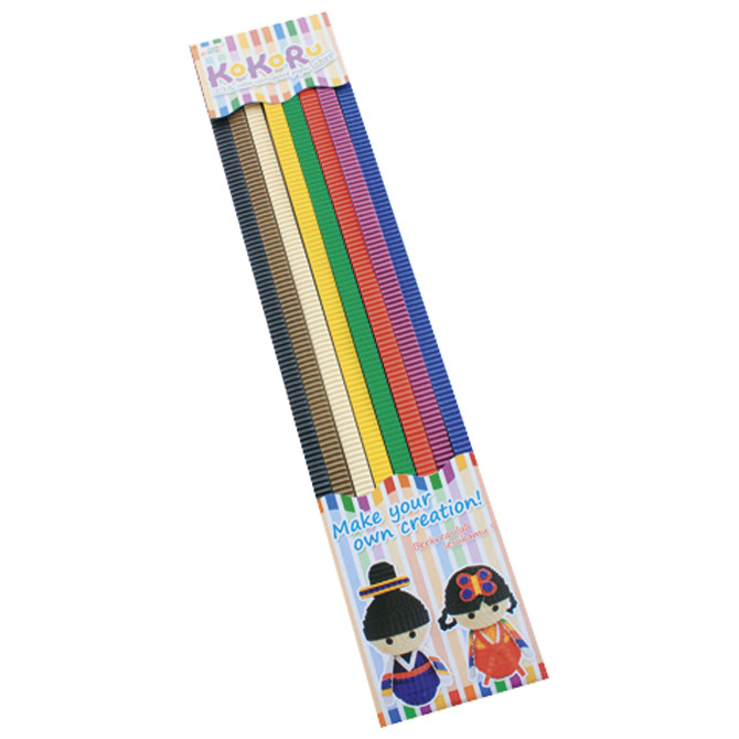 Papir ukrasni rebrasti 13x500 mm pk56 Ichiro!!