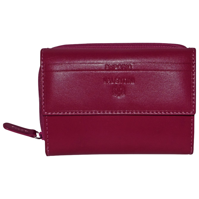 Novčanik kožni ženski Emporio Valentini 563208 fuksija 