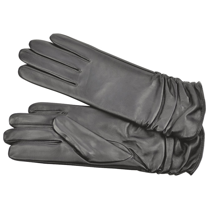Rukavice kožne ženske Galko 71-0050-R01 crne XL!!