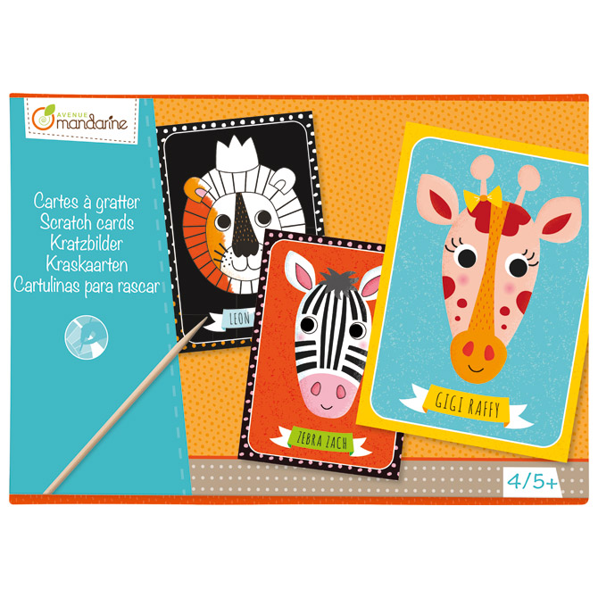 Slike za otkrivanje (grebalice) Avenue Mandarine Clairefontaine KC016O!!