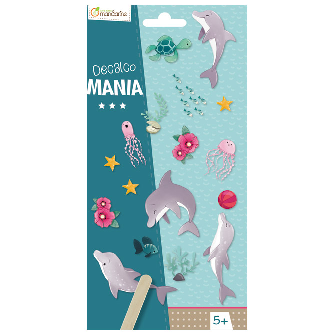 Preslikači Dolphin Avenue Mandarine Clairefontaine CC025O!!