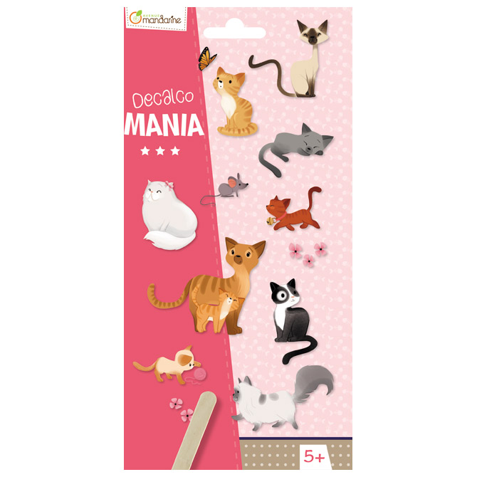 Preslikači Cat Avenue Mandarine Clairefontaine CC023O!!