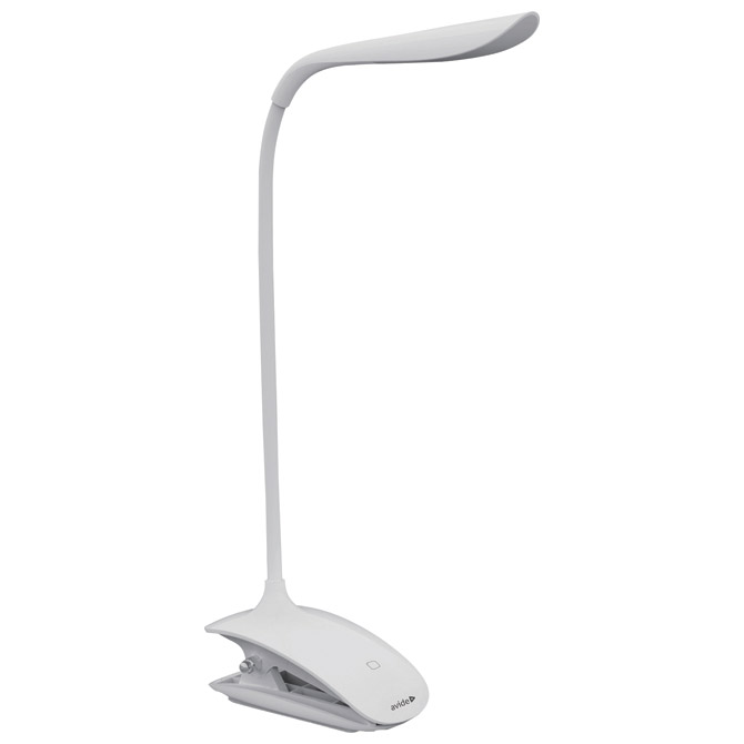 Svjetiljka stolna LED Clip (s kvačicom) Avide bijela