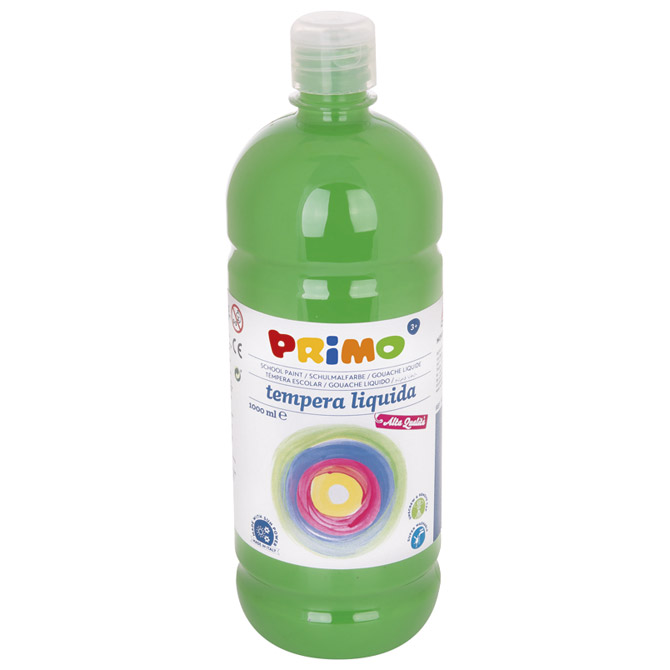 Boja tempera  1litra Primo 203TL1000610 jarko zelena