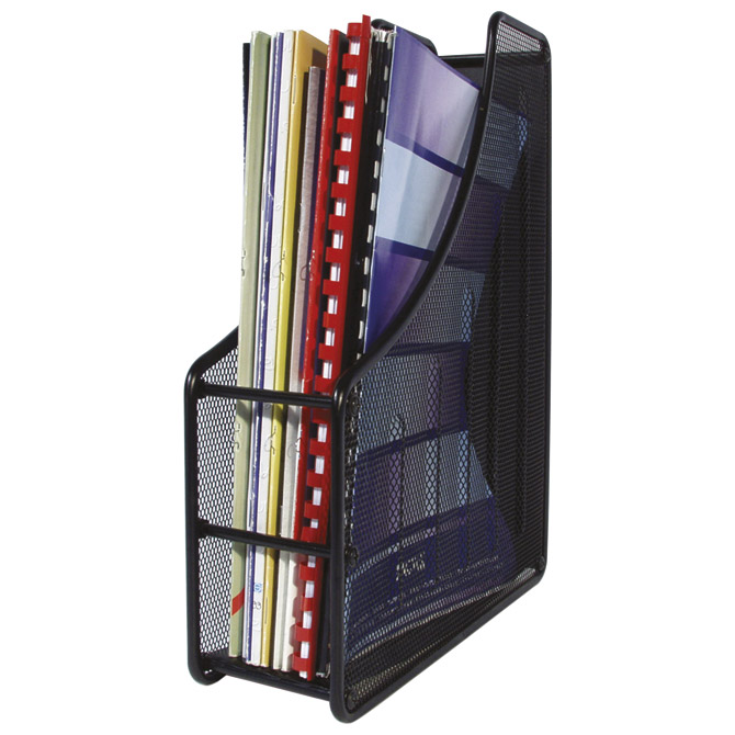 Stalak za spise okomit žica 8x27,5x35 cm LD01-418 Fornax crni