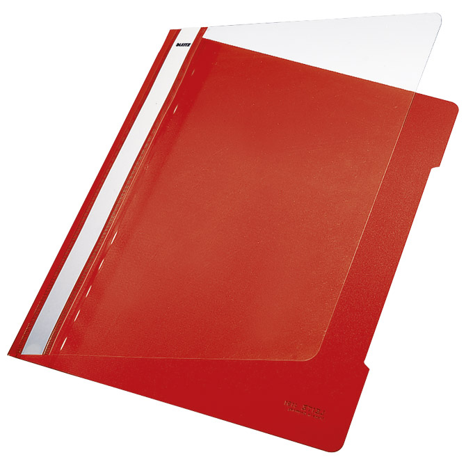 Fascikl mehanika euro pvc A4 Leitz 41910125 crveni