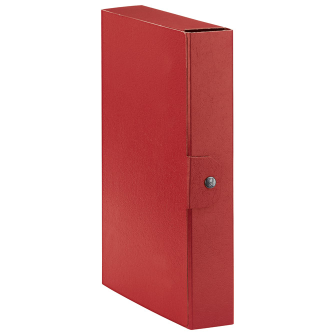 Mapa s gumbom hrbat- 60mm A4 Eurobox Esselte C2616 crvena!!
