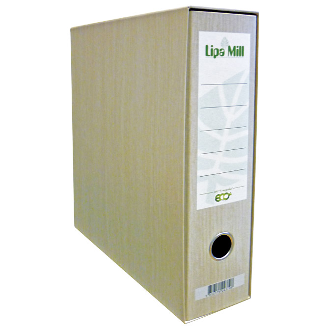[000013477] Registrator A4 široki u kutiji eko Lipa Mill 4379 (18641) natur